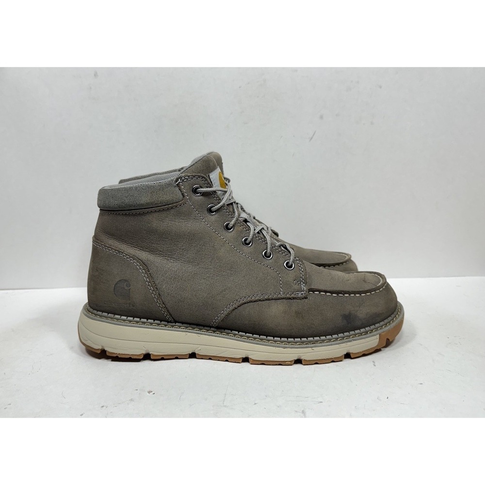 Carhartt Millbrook 5" Soft Toe Men's Size 10 M Grey Leather Work Boot FM5136